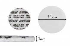 Mbulesa-mbrojtëse për kavanoza 11 mm (ngjitet me presion) - 50 copë