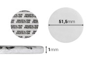 Παρεμβύσματα 51,5 mm για βαζάκια (κολλάει με την πίεση) - 50 τμχ
