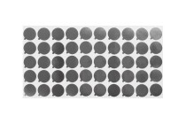 18 mm alüminyum etiket - 50 adet 18 mm alüminyum etiket - 50 adet