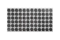 Alüminyum etiket 19 mm - 72 adet Alüminyum etiket 19 mm - 72 adet