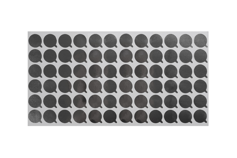 Alüminyum etiket 19 mm - 72 adet Alüminyum etiket 19 mm - 72 adet