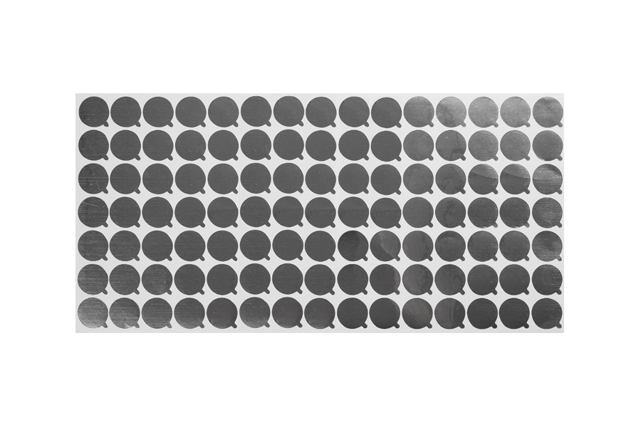 Alüminyum etiket 20 mm - 105 adet Alüminyum etiket 20 mm - 105 adet
