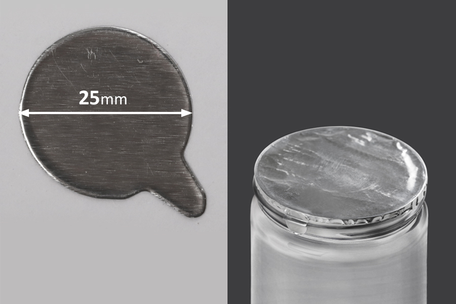 Alüminyum sızdırmazlık maddesi 25 mm - 60 adet Alüminyum sızdırmazlık maddesi 25 mm - 60 adet