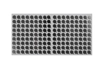Alüminyum etiket 9 mm gümüş - 162 adet Alüminyum etiket 9 mm gümüş - 162 adet