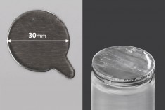 Self-adhesive aluminum gasket 30 mm - 32 pcs