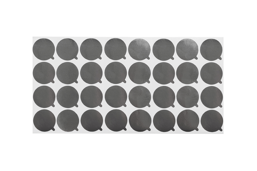31 mm alüminyum etiket - 32 adet 31 mm alüminyum etiket - 32 adet