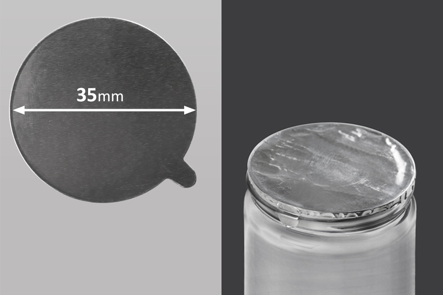 Alüminyum kendinden yapışkanlı conta 35 mm - 24 adet Alüminyum kendinden yapışkanlı conta 35 mm - 24 adet