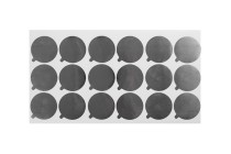 Alüminyum etiket 41 mm - 18 adet