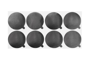 52 mm alüminyum etiket - 8 adet-2