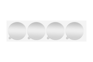 Joint auto-adhésif en aluminium de 103 mm - 3 pcs-2