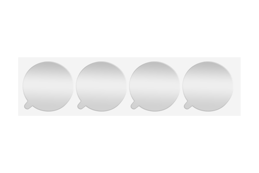 Kendinden yapışkanlı alüminyum conta 88 mm - 4 adet