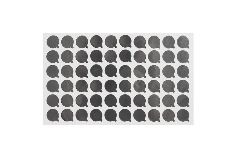 Alüminyum etiket 15 mm - 60 adet Alüminyum etiket 15 mm - 60 adet