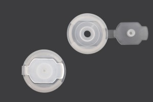 Kapak plastik (PE) me kapak - diametër 18,5 mm - 50 copë-εικόνα_διαστάσεις