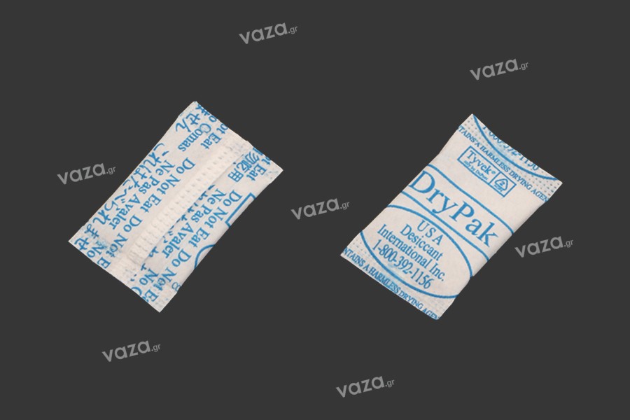 Φακελάκια silica gel 0,5 gr- απορροφητικό υγρασίας - 200 τμχ Φακελάκια silica gel 0,5 gr- απορροφητικό υγρασίας - 200 τμχ