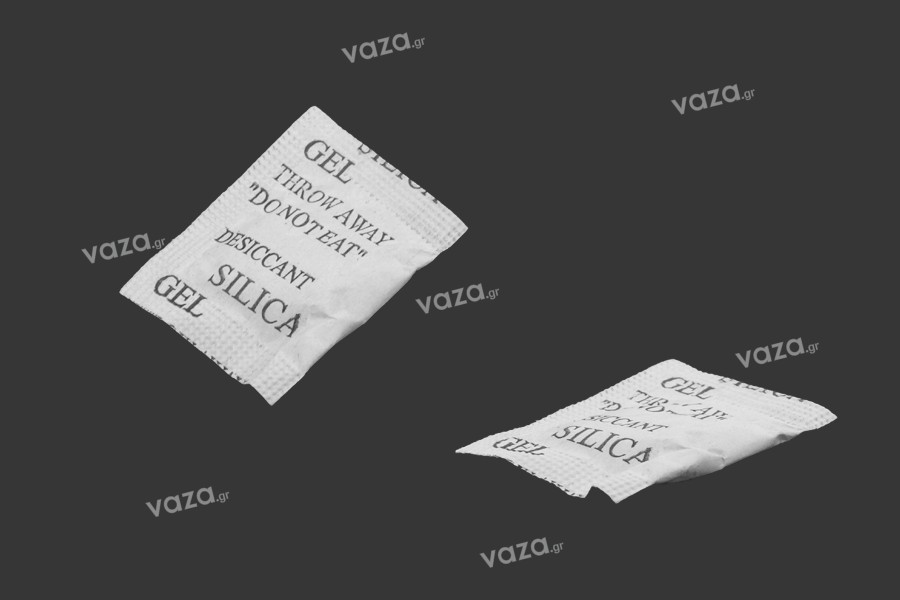 Φακελάκια silica gel 1 gr- απορροφητικό υγρασίας  - 200 τμχ