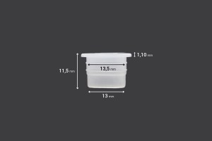 Régulateur de débit - égouttoir en plastique (PE) avec diamètre 13 mm - 50 pcs.-εικόνα_σύνθεση
