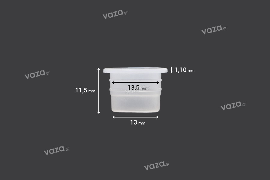 Régulateur de débit - égouttoir en plastique (PE) avec diamètre 13 mm - 50 pcs.