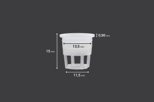 Régulateur de débit - égouttoir en plastique (PE) avec diamètre 13,5 mm - 50 pcs.-3