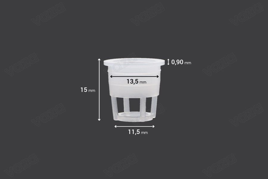 Durchflussregler - Kunststoffablauf (PE) - Durchmesser 13,5 mm - 50 Stk-