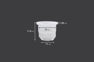 Régulateur de débit - égouttoir en plastique (PE) - diamètre 12 mm - 50 pcs-εικόνα_σύνθεση