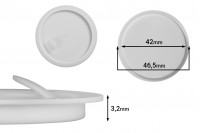 Inner plastic (PE) jar gasket (46.5 mm)