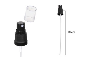 PP18 Kunststoffspray für Öle mit transparenter Kappe-2