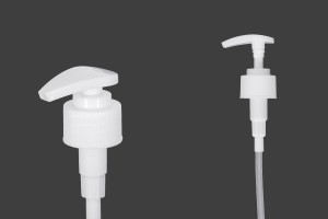 Pompë plastike 28/410 për krem, në ngjyrë të bardhë me mekanizëm sigurie -immagine_prodotto