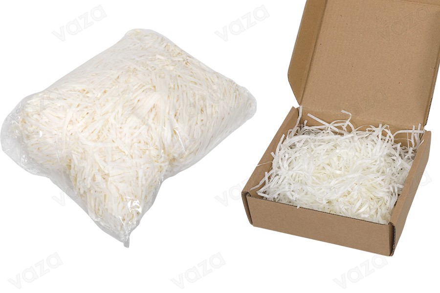 Paper packaging grass in beige color - 500 gr. Paper packaging grass in beige color - 500 gr.-εικόνα_προϊοντική
