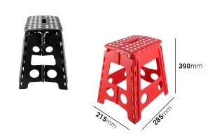 Escalier - tabouret pliant 285x215x390 mm-εικόνα_διαστάσεις