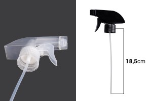 Sprühpumpe 28/410 Kunststoff sicher drehend-εικόνα_διαστάσεις