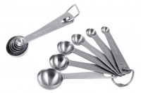 Stainless steel measuring spoons (teaspoon set) 6 pieces