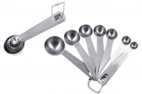 Stainless steel measuring spoons (set of 7 pcs)