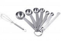 Stainless steel measuring spoons (8 pieces)