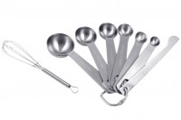 Cucchiai dosatori - in acciaio inossidabile (SET di 8 pezzi)