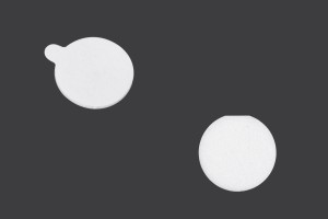 Autocollants double-face de 15 mm pour mèches de bougies (matériau en mousse) - 55 pcs-1
