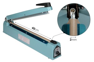Soudeuse de table portative avec longueur de soudure de 40 cm - largeur de soudure de 2 mm-2