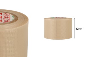 Ersatz-Selbstklebetuch zum Isolieren von Chrom-Nickel (10 m Länge - 40 mm Breite)-εικόνα_διαστάσεις