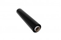 Stretch film for pallets black - weight: 2,5kg, width: 500 mm