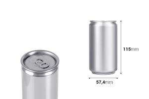 Aluminiumbehälter 250ml (Dose)-2