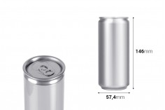 Récipient en aluminium de 330 ml (boîte de conserve)
