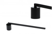 Metal (inox) candle snuffer in black color