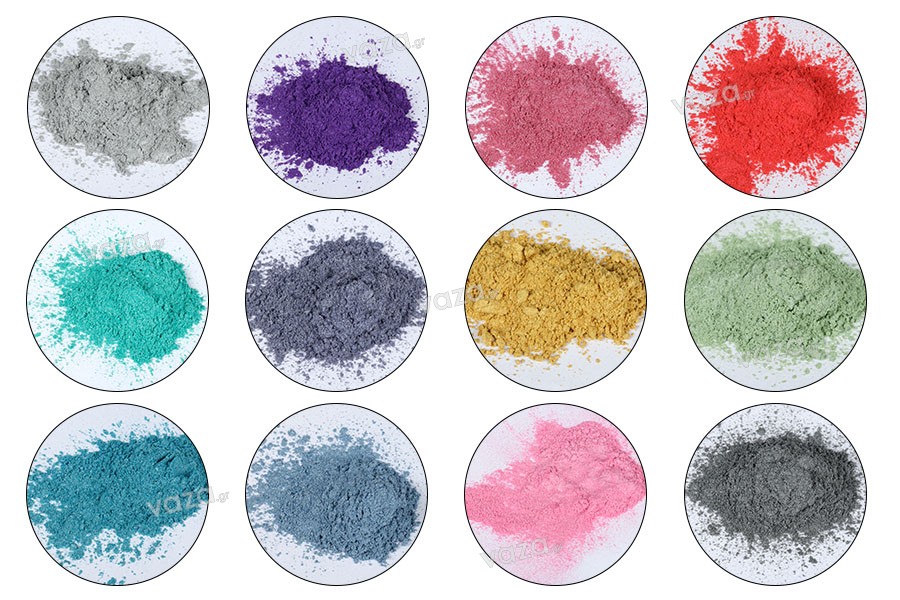 Mica colors - pack of 24 colors (3 g/color)