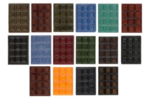 Couleurs pour bougies sous forme solide (cubes) - 2,5 g.-1