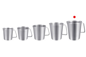 Σκεύος ανοξείδωτο (inox) 2000 ml με διαβάθμιση και χερούλι -εικόνα_διαστάσεις