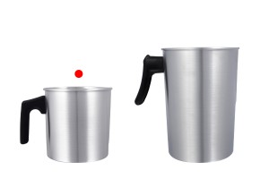 Ustensile en aluminium de 1200 ml avec poignée-εικόνα_σύνθεση