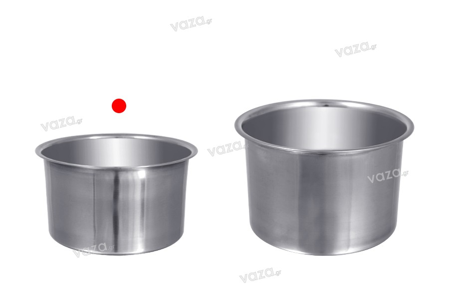 Metal vessel (inox) for bain-marie - 140 mm