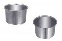 Vas metalic (inox) pentru bain-marie - 160 mm