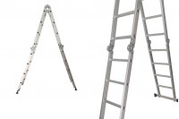 Aluminum folding ladder multipurpose 5.7 m