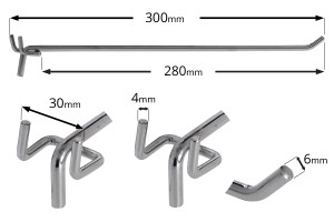 Haken ONLY perforierte Standfolie 300 mm-εικόνα_σύνθεση