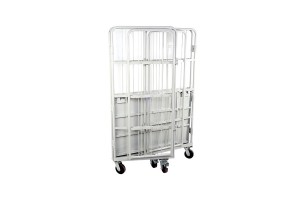 Chariot (panier) lourd à roues pour l'approvisionnement/la projection de marchandises-εικόνα_σύνθεση